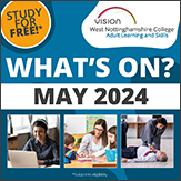 Adult Courses - What's On May 2024