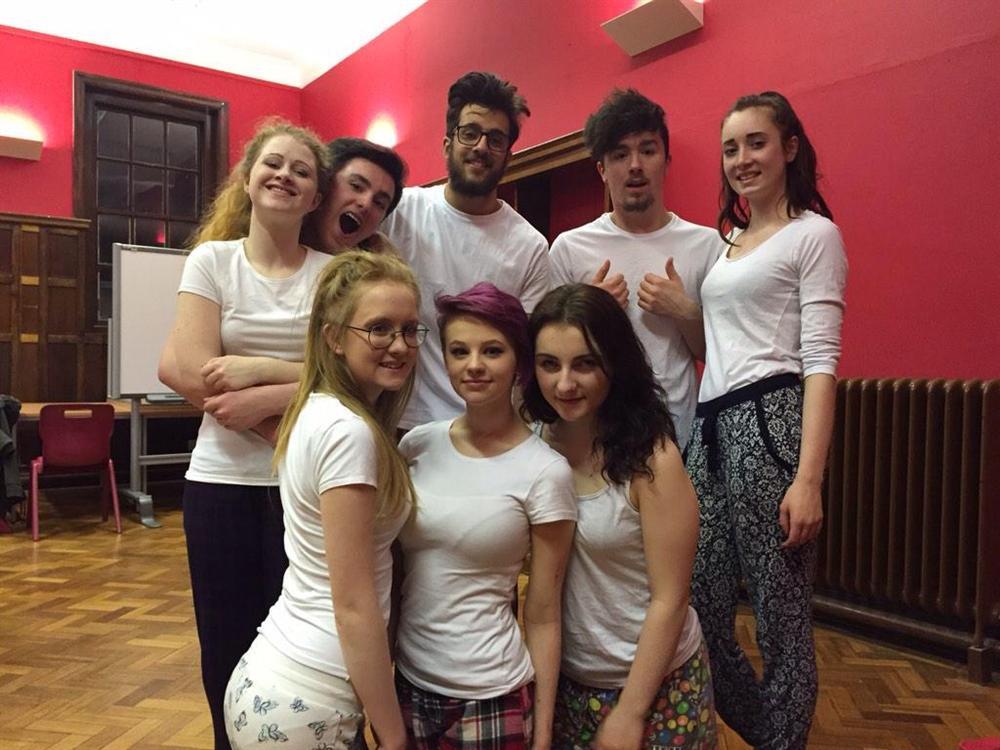 Pyjama clad musical theatre students put on a glowing performance