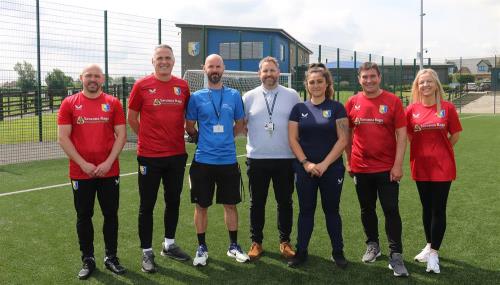 College and Stags launch women’s football programme