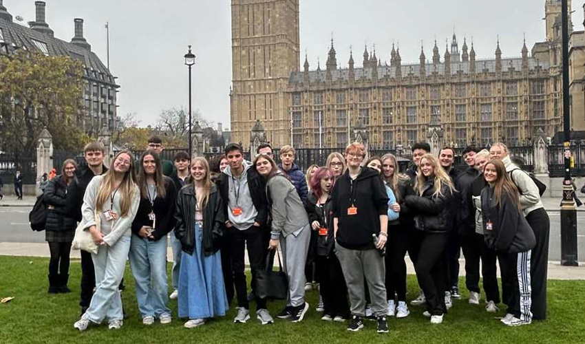 A trip to parliament