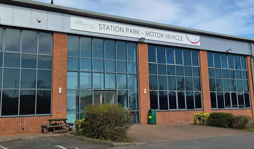 An image of the Station Park - motor vehicle campus