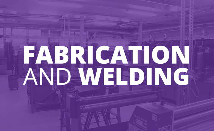 Image saying fabrication and welding