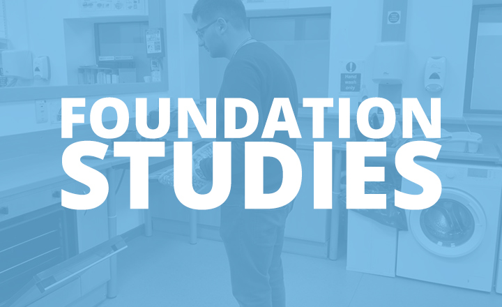 Image saying foundation studies