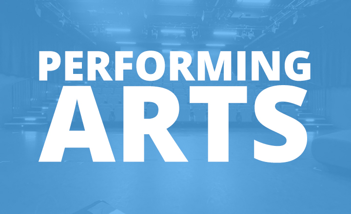 Image saying performing arts