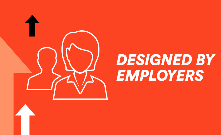 Graphic saying designed by employers.