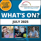 What's on July (Adult Courses)