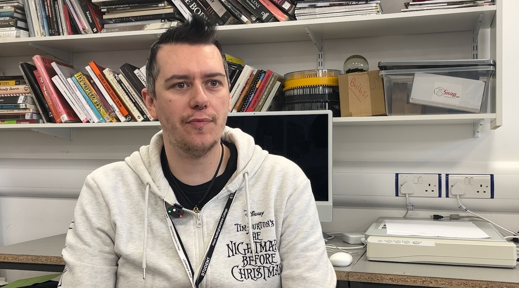 Picture of Art and Design student Matthew