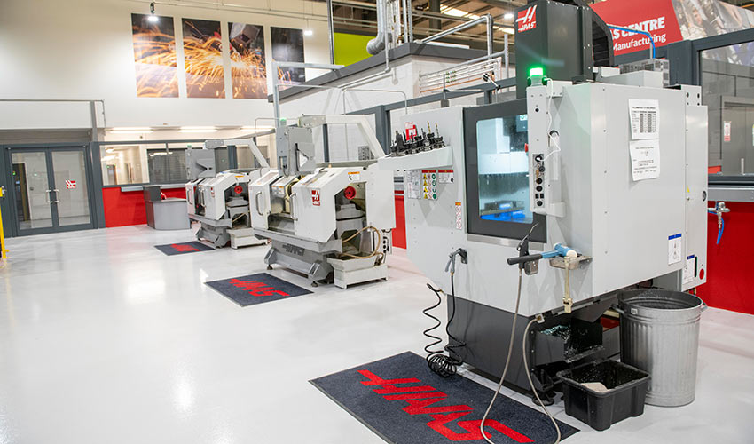 Specialist spaces designed to mirror real industry environments.