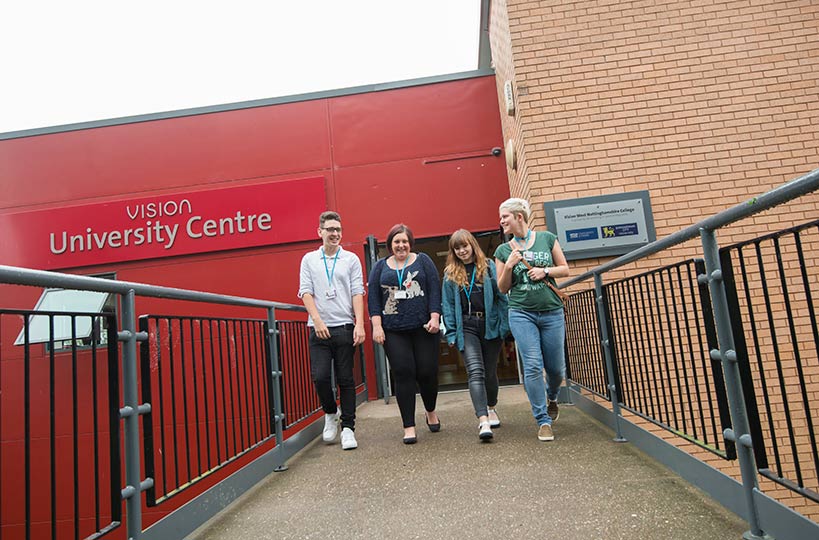 Vision University Centre - Providing the perfect retreat for our Higher Education students. <a href=