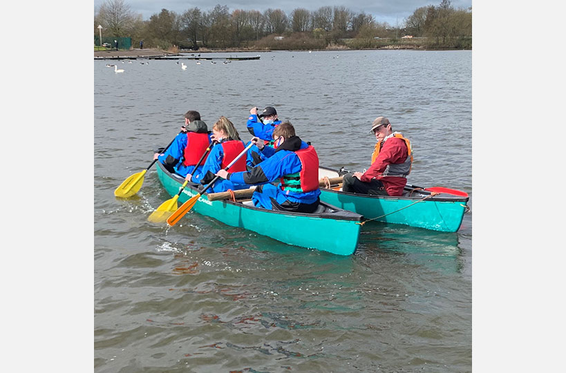 Sport students visited the Mill Adventure Base in Mansfield. They spent time working on teamwork, problem solving and communication skills. The instructor was so impressed with the group that he offered one of the learners a summer job working at the Mill as an instructor!