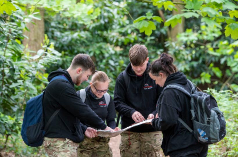 Outdoor skills and orienteering help our students with team-building as well as understand outdoor survival techniques.