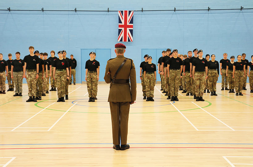 Feel proud being part of our annual Remembrance Day parade.