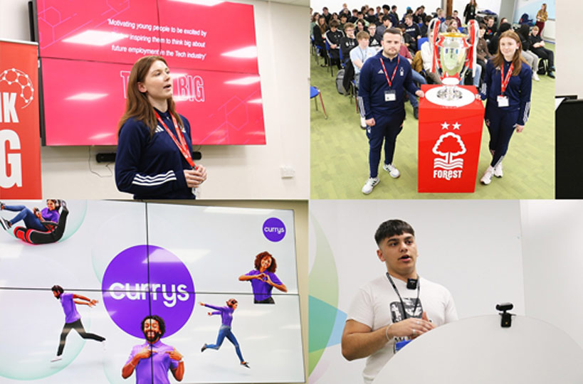 Tech giants, well-known retailers, healthcare providers, charities and a football club were on the guest list last for a special ‘CybXpo’ employability week for computer science and IT students.