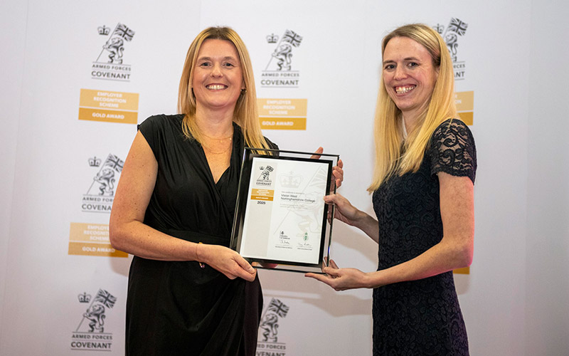 Gold Employer Recognition Scheme Award 3