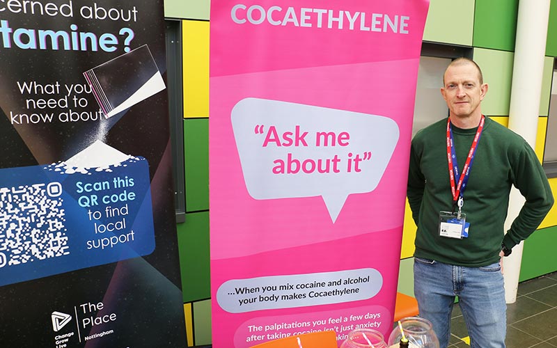 Sergeant Graham Witt spoke about the risks associated with drugs and drink spiking