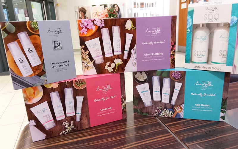 Beauty products by Eve Taylor will be on sale