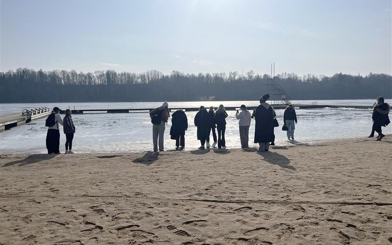 Seeing the sights in Viljandi