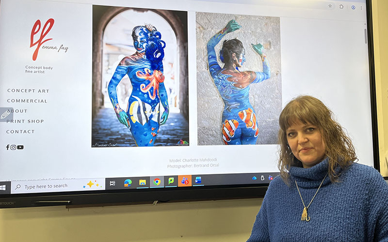 Make up artist Emma Fay has worked with many top brands and individuals