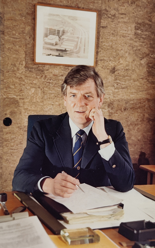 Don duing his time as principal