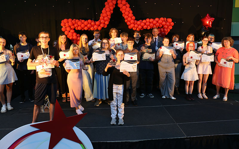 Great Vision Awards night 3 group photo