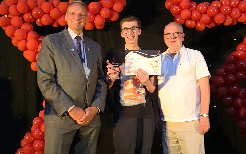 Great Vision Awards night 3 principals winner