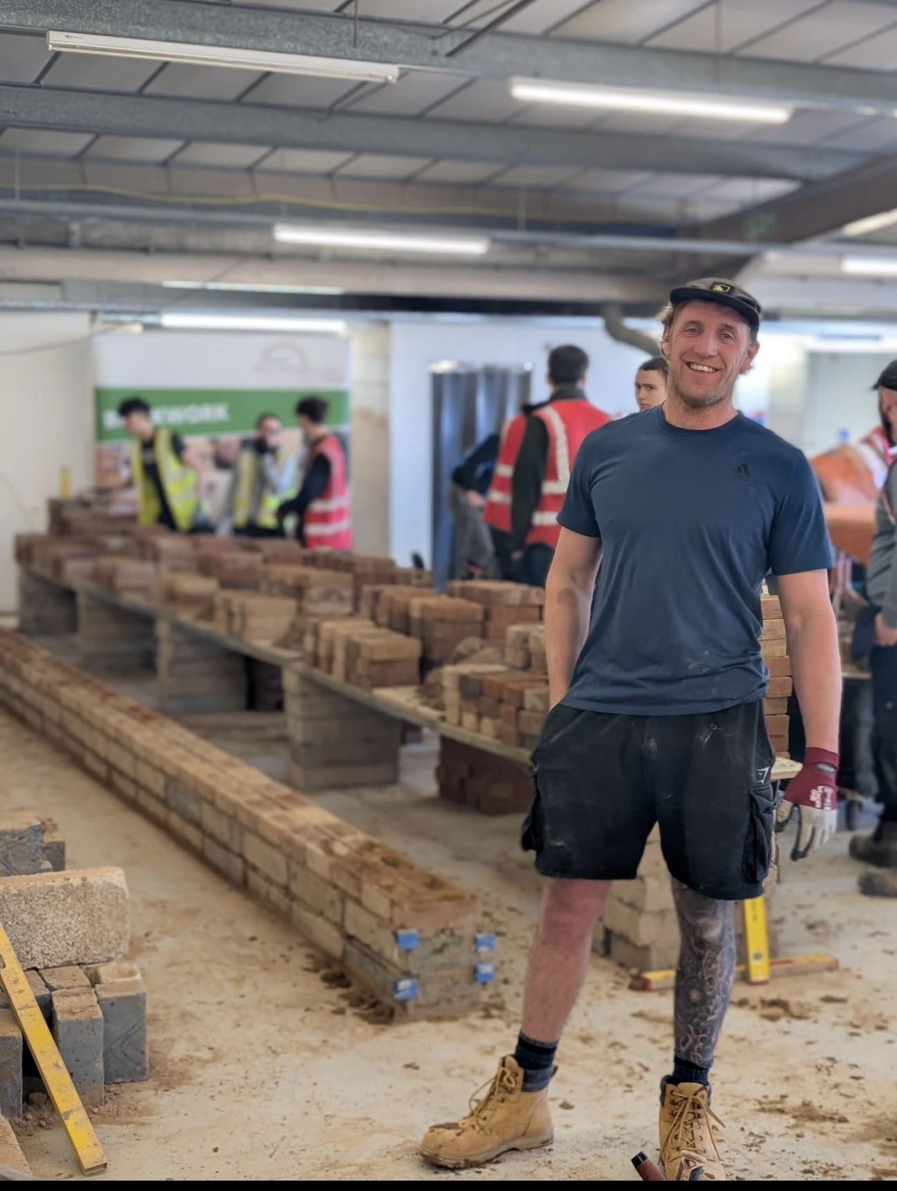 Dale has previously shown his students some of his practice competition laying