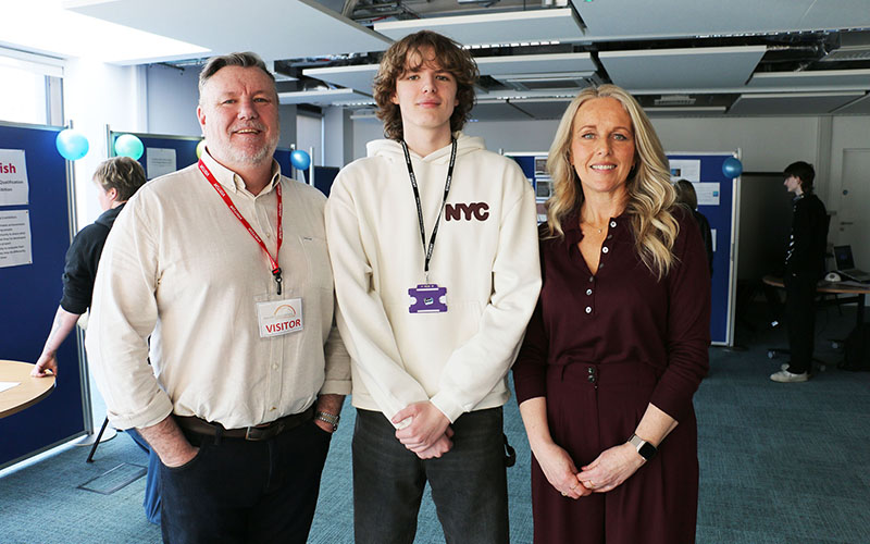 Lucas parents praised how the course has been fantastic for their son