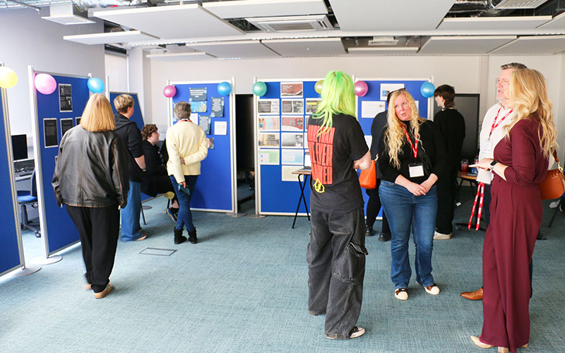 Staff and students families enjoyed learning all about the researched projects