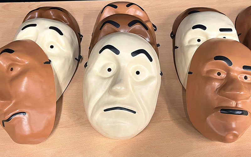 There was an array of expressions to choose from