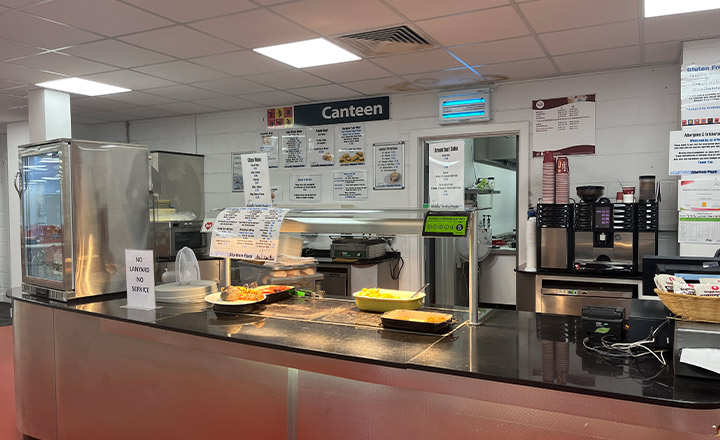 An image of the Construction Centre canteen
