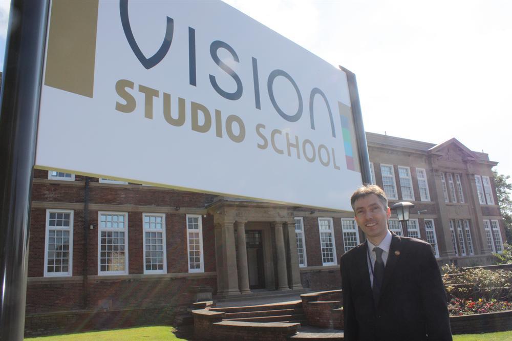 Principal Andy Campbell says the studio school is 'fantastic for Mansfield and Ashfield'