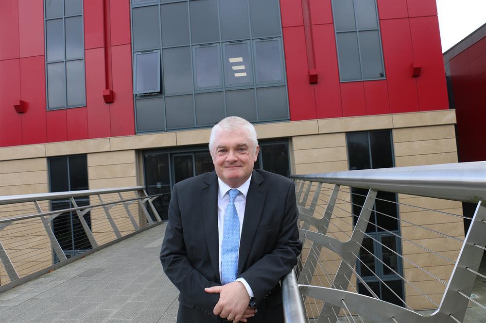 Interim principal and chief executive Martin Sim says his main priority is ensuring the college “remains a vital asset to the communities of Mansfield and Ashfield.”