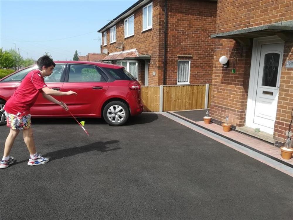 Level 2 Activity Leadership student Kieran Kirk took part in a number of the sporting challenges