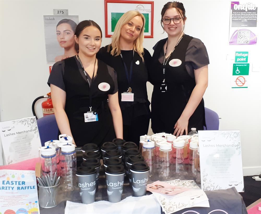 Springtime treats at salon fundraiser West Notts College