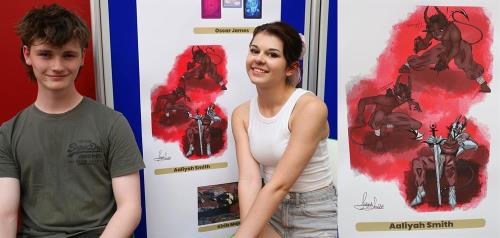 A wealth of creativity comes to life at college exhibition