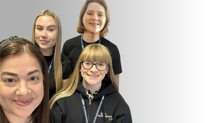 An image of the learner engagement team.