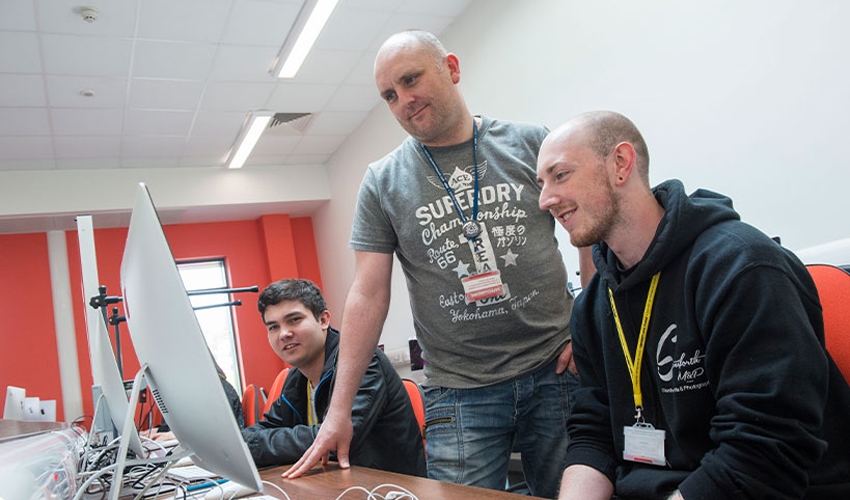 You will have access to the latest technology in our modern, spacious classrooms and workshops.