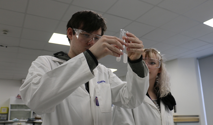 Take part in fun experiments in our labs.