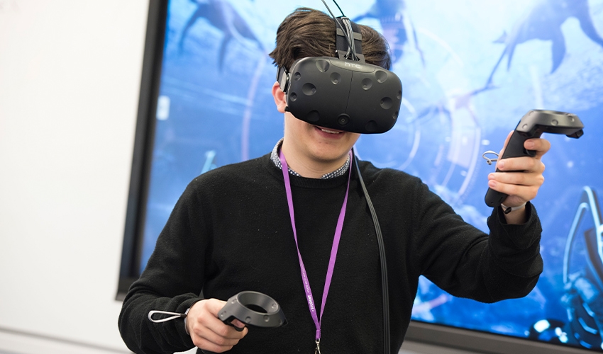 Computing and IT students have access to industry-standard equipment to help them gain the right skills for industry.