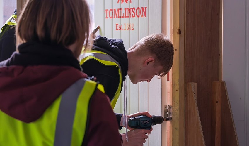 College offers a range of trades.