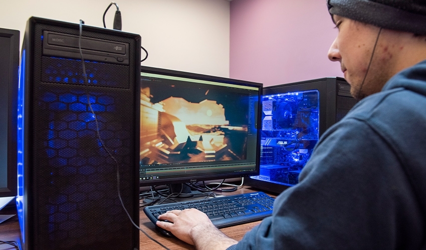 Powerful PCs will allow your creativity to flow.