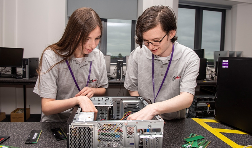 Our Resolve IT learning company offers services to the public.