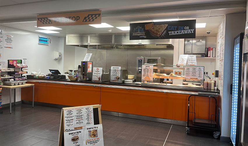 Let's not forget our canteen, the Pit-stop!