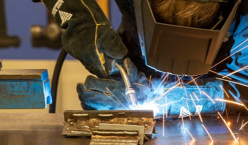 Students work on practical projects to prepare for industry.