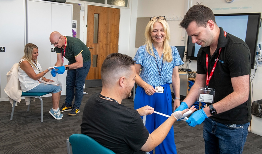 Small group sizes allow for a more focussed approach.