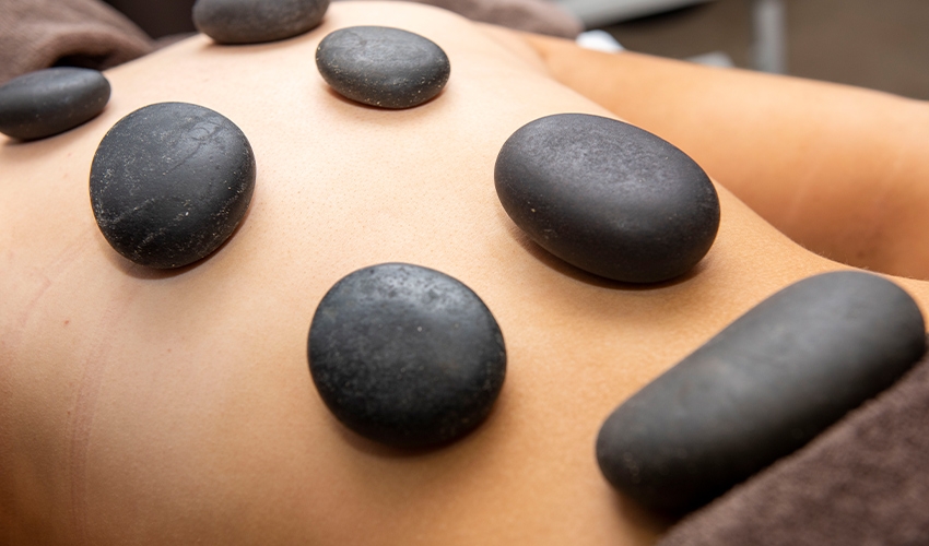 Learn unique treatments, such as hot stone massages.