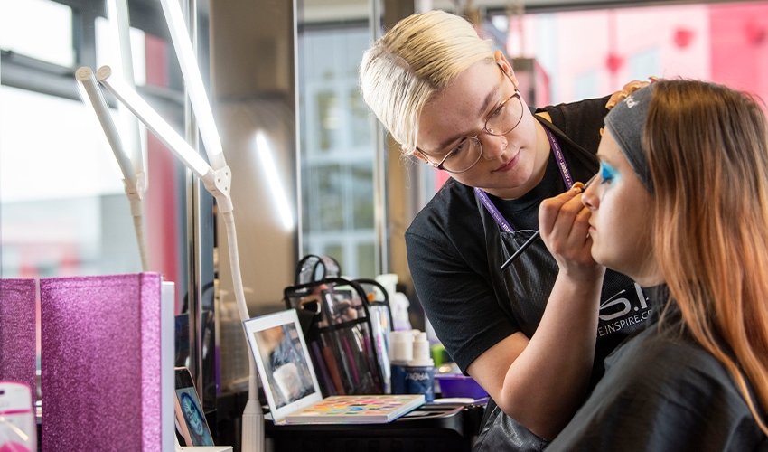 Create vibrant looks in our professional salons.