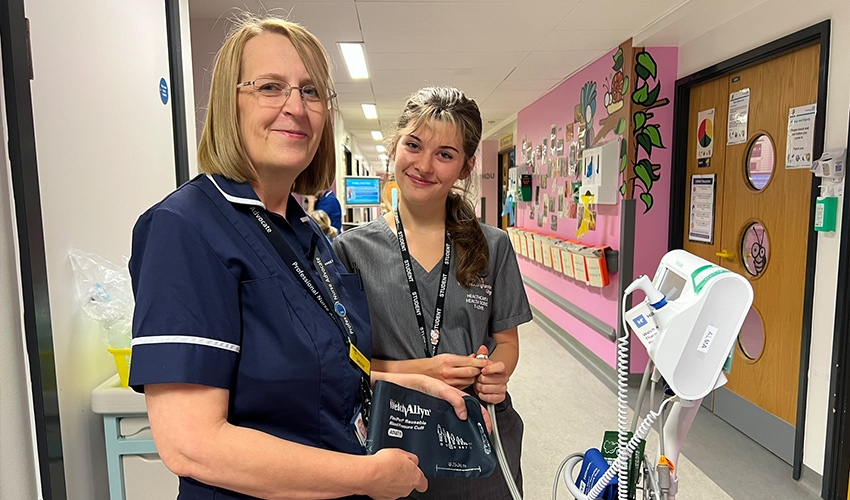 Our T Level students had an amazing opportunity to do work placement at Kings Mill Hospital!