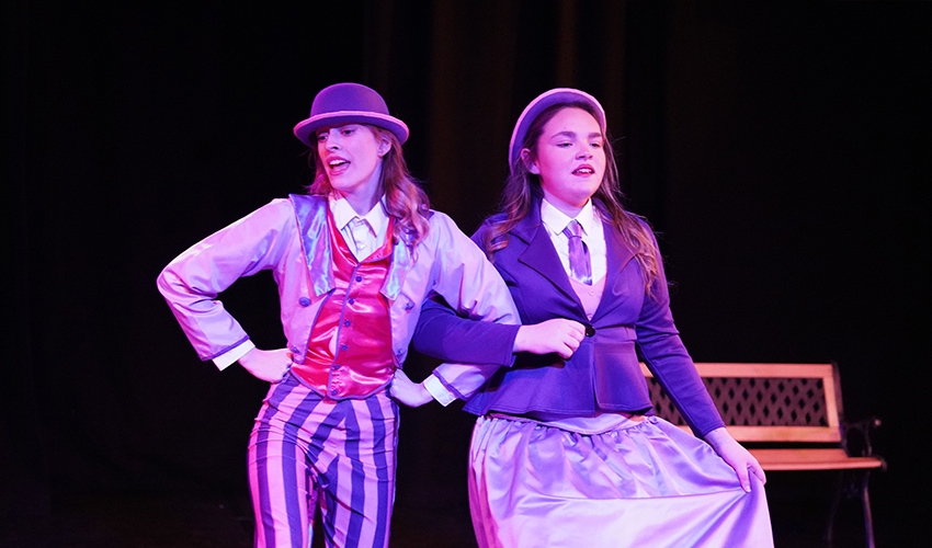 Rehearse, master your role, and perform to live audiences.