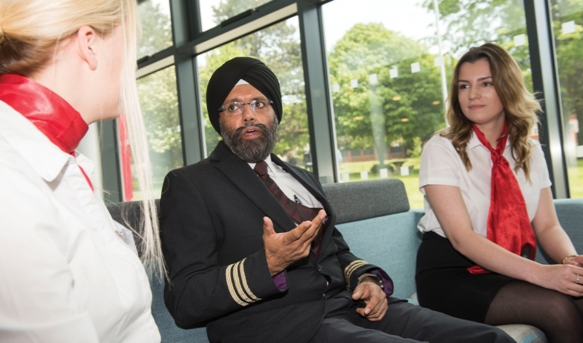 Network with guest speakers from the travel industry.